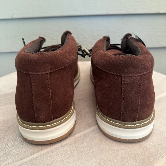Eddie Bauer Men’s Chukka Boots Size 12 Caribou Brown Suede Leather New - Picture 9 of 12